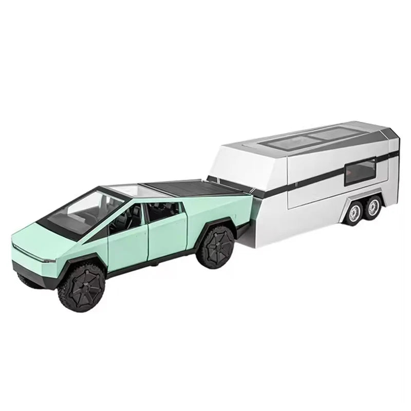 Diecast Metal Pickup Truck Toys for Boys Age 3-8 with Pull Back Toy Cars Gift for Kids