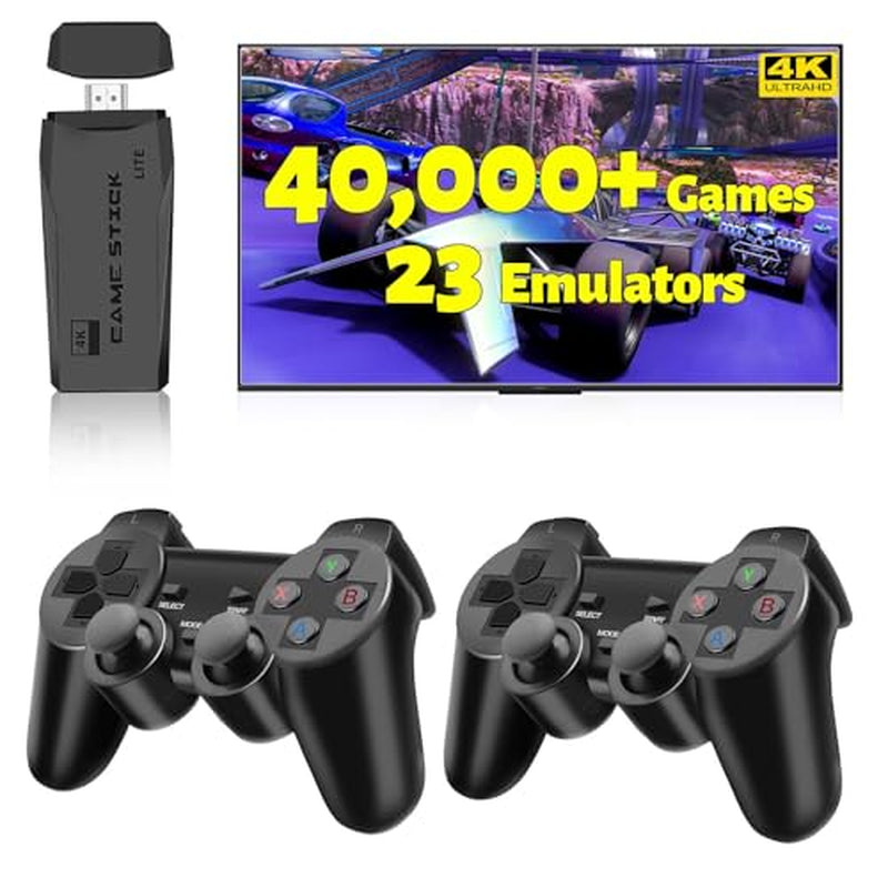 Retro Gaming Console Pro 4K HDMI, 40,000+ Games