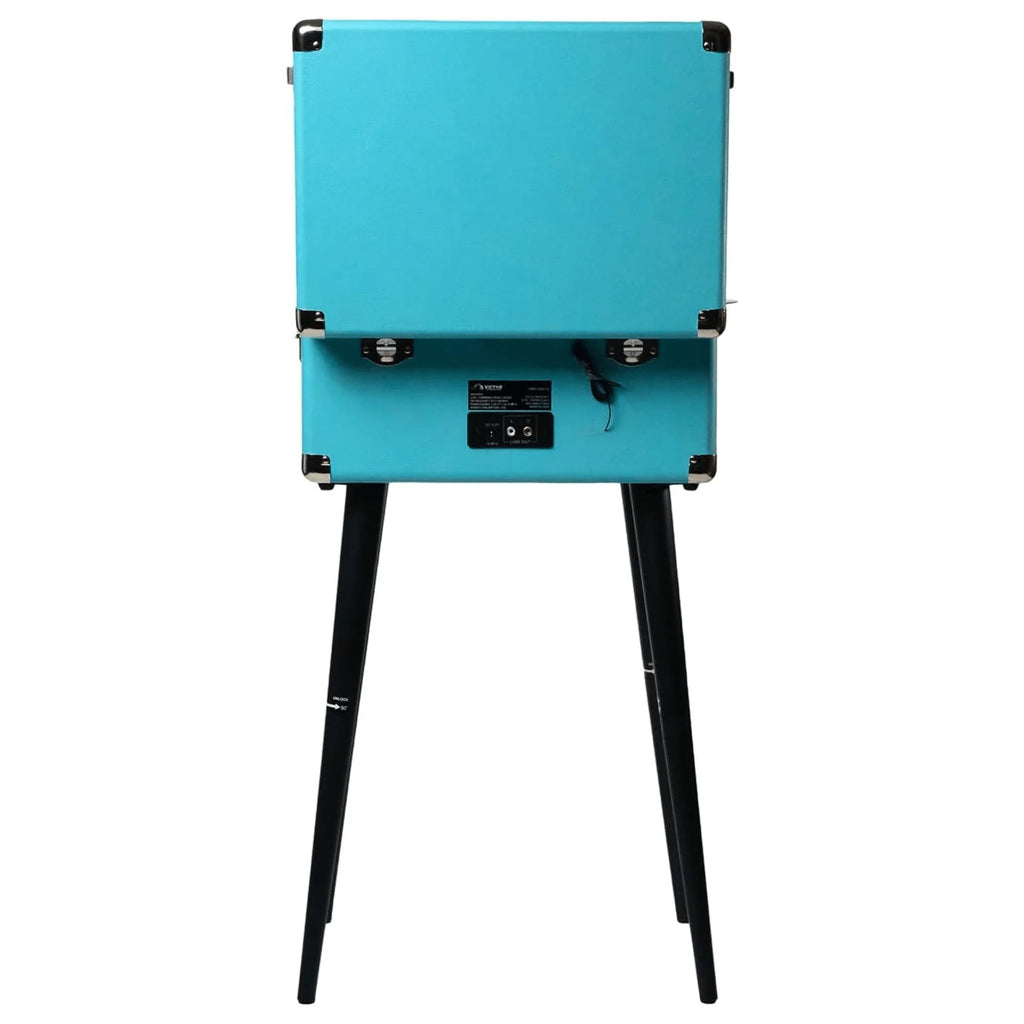 Victor Andover 5-In-1 Music Center with Chair-Height Legs and Bluetooth Function