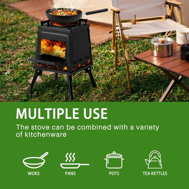 36X36X46.5Cm Wood Camping Stove