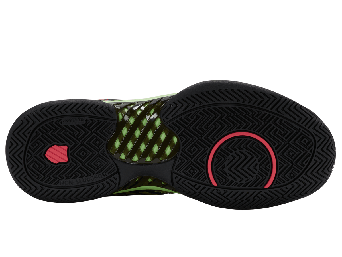 06613-011-M | HYPERCOURT EXPRESS 2 | BLACK/SOFT NEON GREEN/NEON LAVA
