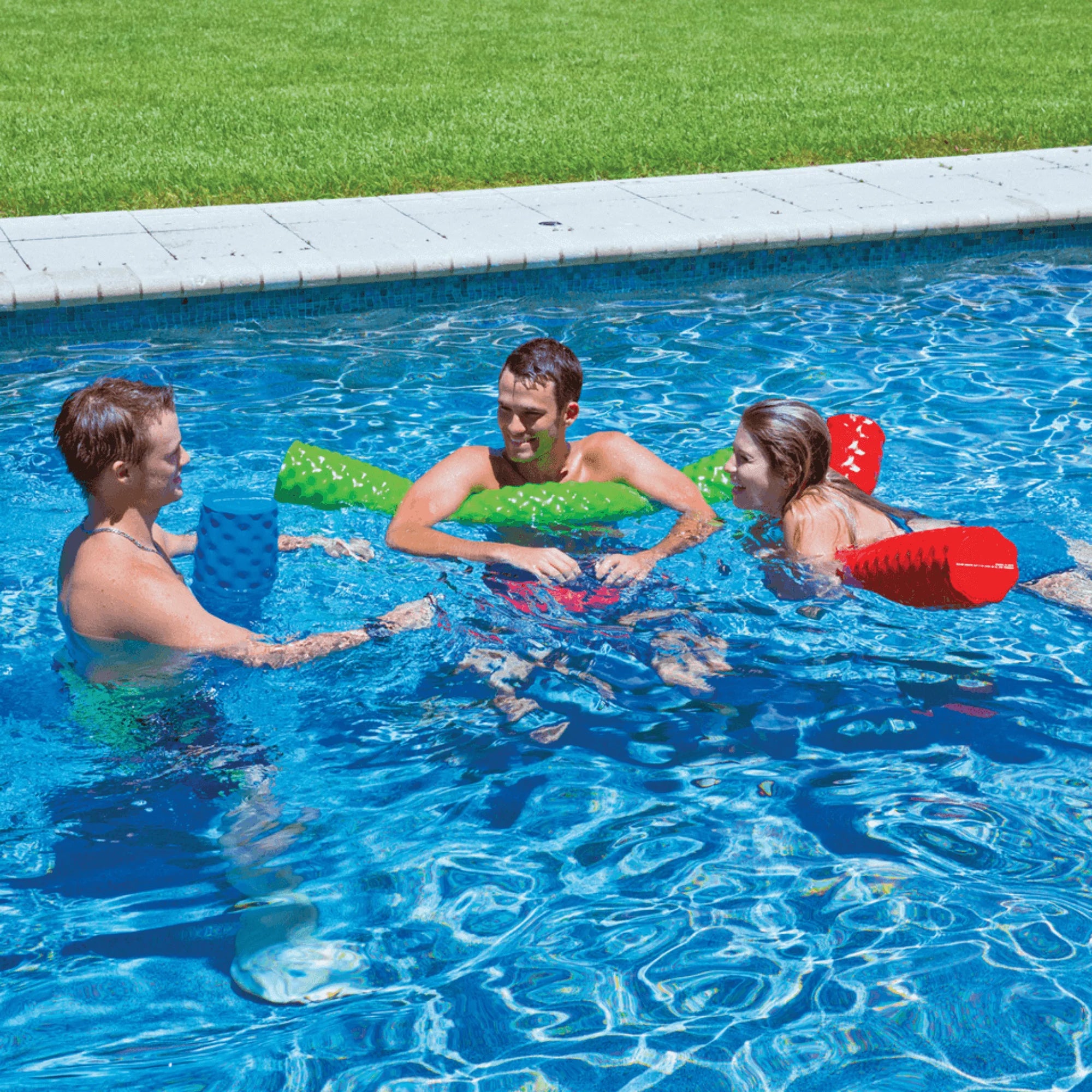WOW Watersports Pool Noodle Made from First Class Super Soft Foam Red