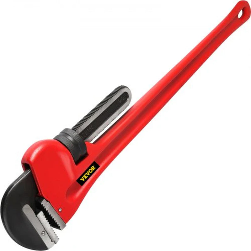 51' Cast Iron Handle Heavy-Duty Hook Jaw Straight Pipe Wrench