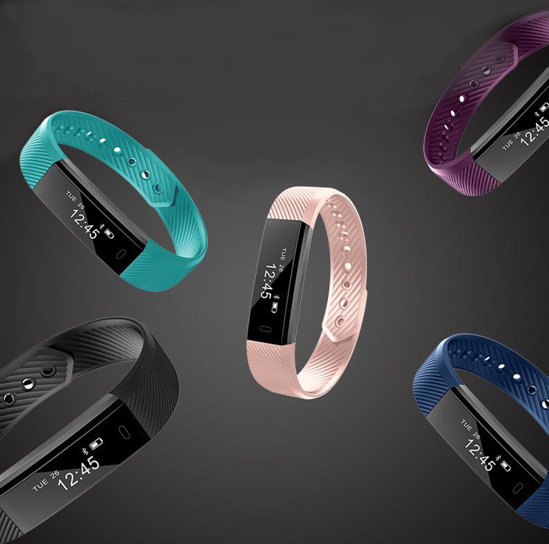 Slim Fitness Tracker Smart Watch – Affordable Health Gift for Him or Her