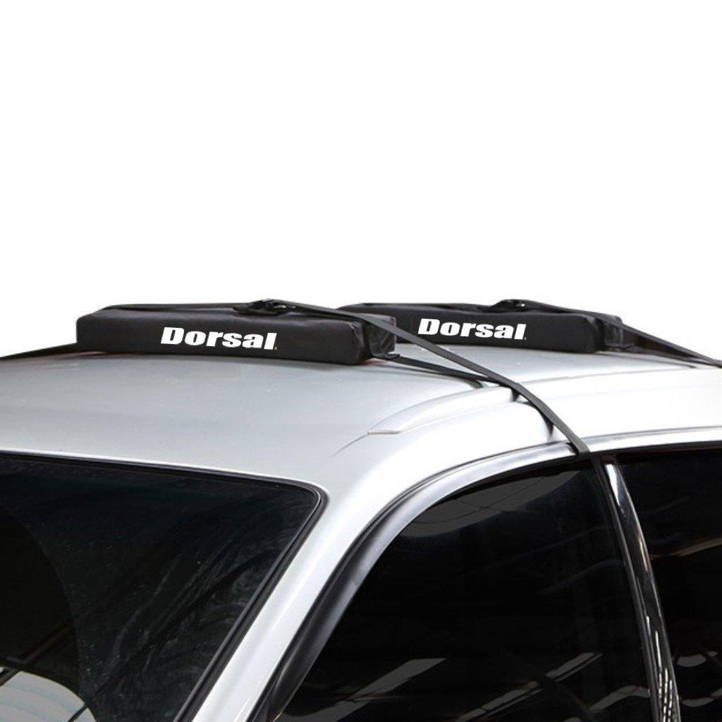 DORSAL Soft Roof Rack Pads & Straps – Essential Adventure Gift for Surfers & Snowboarders