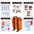 WSK Essential Survival Kit for up to 4 People plus Dry Bag