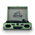 Victor Metro plus Portable Dual Bluetooth Suitcase Turntable