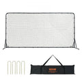 Soccer Rebounder Net, 12X6Ft Iron Soccer Training Equipment, Sports Football Training Gift with Portable Bag, Volleyball Rebounder Wall Perfect for Backyard Practicing, Solo Training, Passing