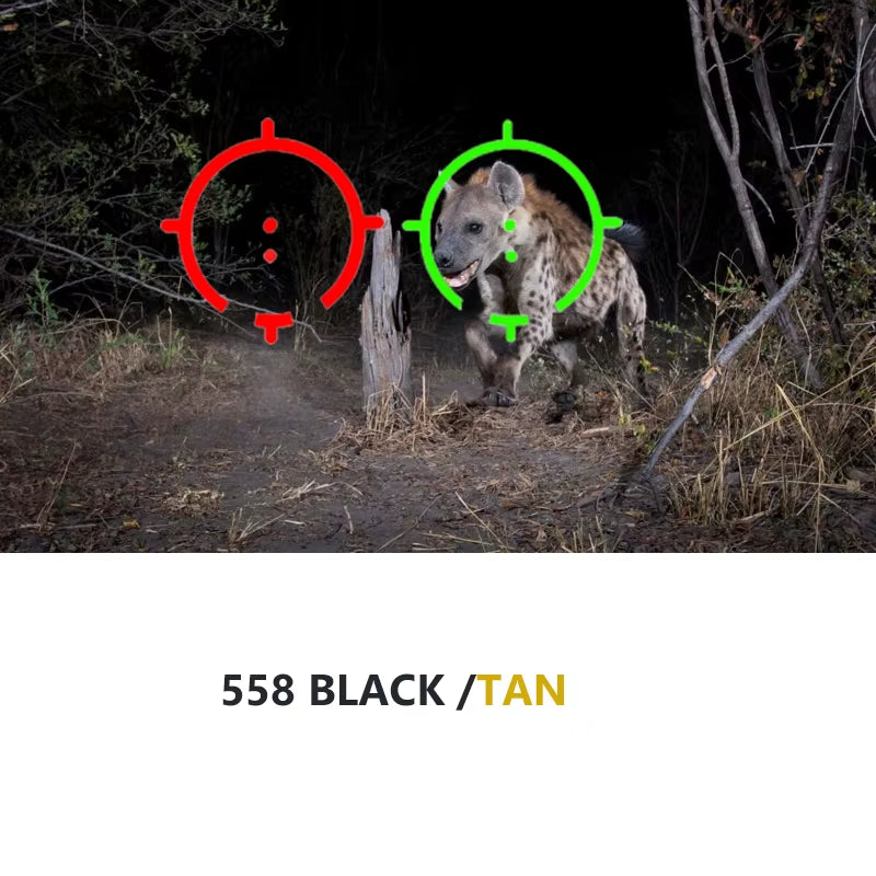 558 Red Dot Sight Holographic Sight Red Green Dot Reflex Sight with Picatinny 20Mm Quick Release Mount