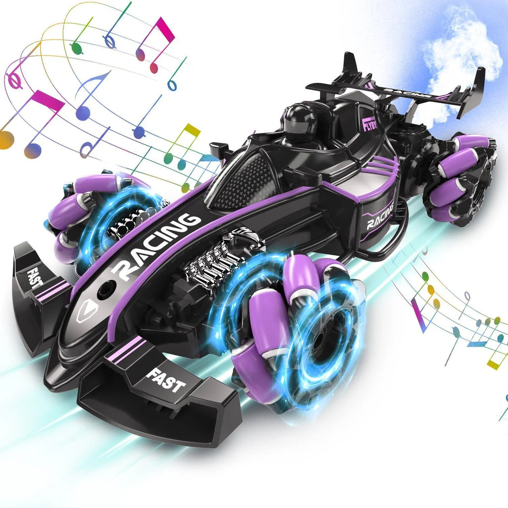 Formula One Full-Drift Racing Car Equipped with a Dual-Control Mode Controller and Gesture Control