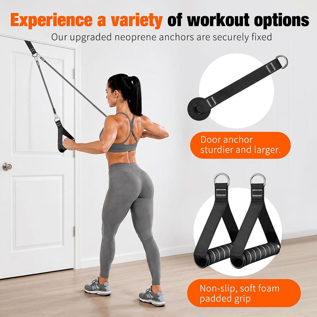 Pilates Bar Kit with Resistance Bands,Pilates Bar with Stackable Bands Workout Equipment for Legs,Hip,Waist and Arm,Exercise Fitness Equipment for Women & Men Home Gym Yoga Pilates