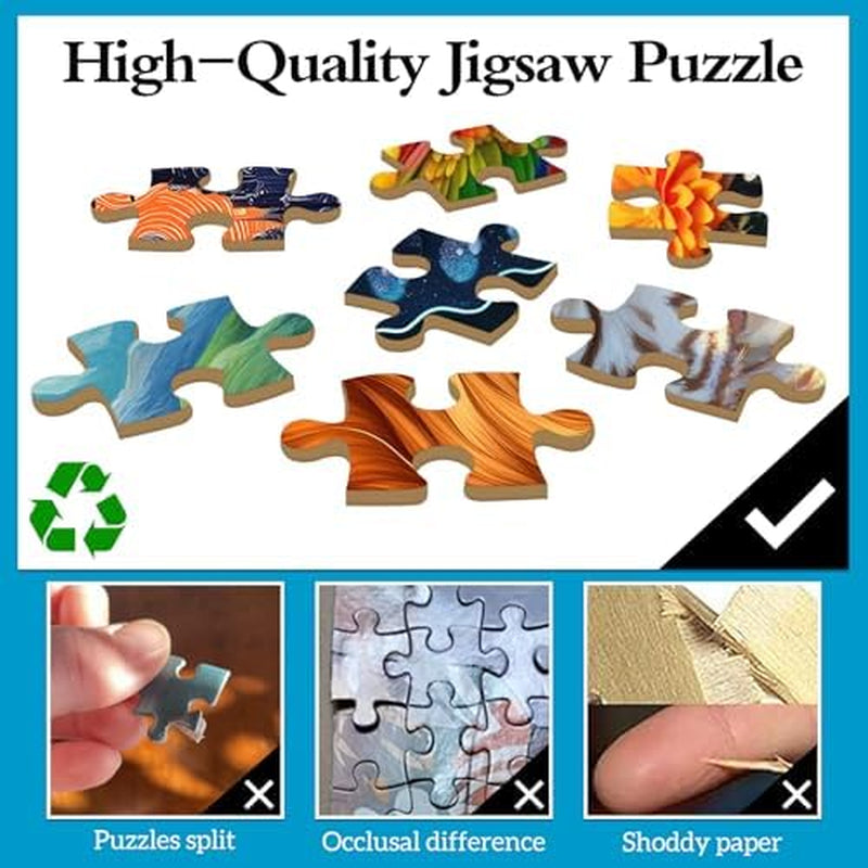 Flower Fairy Jigsaw Puzzle, Mythology Jigsaw Puzzles, Fairy Tale Forest Princess Challenging Puzzles for Adults 1000 Pieces, Home Decoration Puzzle, Interlock Perfectly No Dust