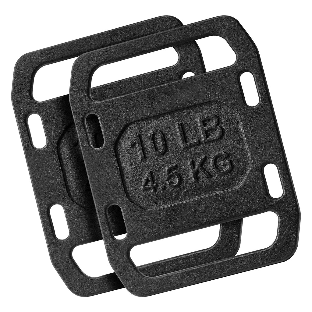 Cast Iron Ruck Weights, 10LB Pair Ruck Plate, Weighted Weights for Rucking, Adjustable Ruck Plate with Straps, for Rucking, Swings, Squat, Strength Training, Weightlifting, Fitness Workout