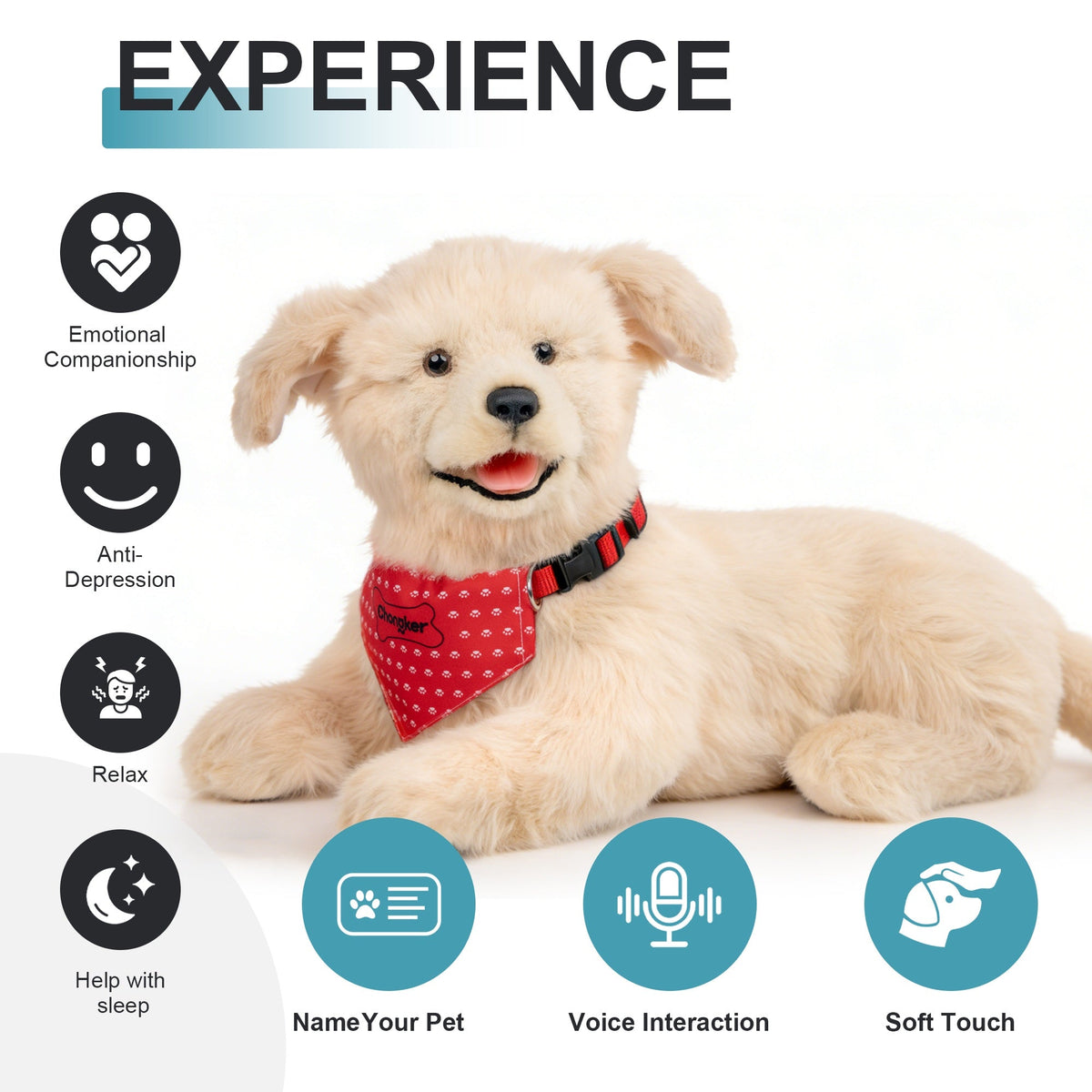 Percy Essential – Lifelike Interactive Robot Cat Companion for Seniors