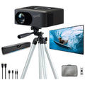 Supersonic Ultimate Soundbar Projector Combo with Built-In Bluetooth and RGB LED Lights