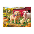 Puzzles for Adults 500 Pieces Jigsaw Puzzle Pig Dog Puzzles for Adults Teens Colorful Animals Puzzle Challenging Puzzle Family Games Precision-Cut Vibrant Imagery, 20.5 X 15 In