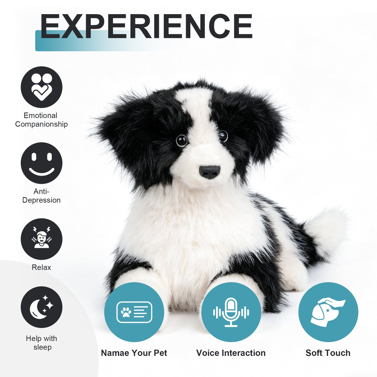 Percy Essential – Lifelike Interactive Robot Cat Companion for Seniors