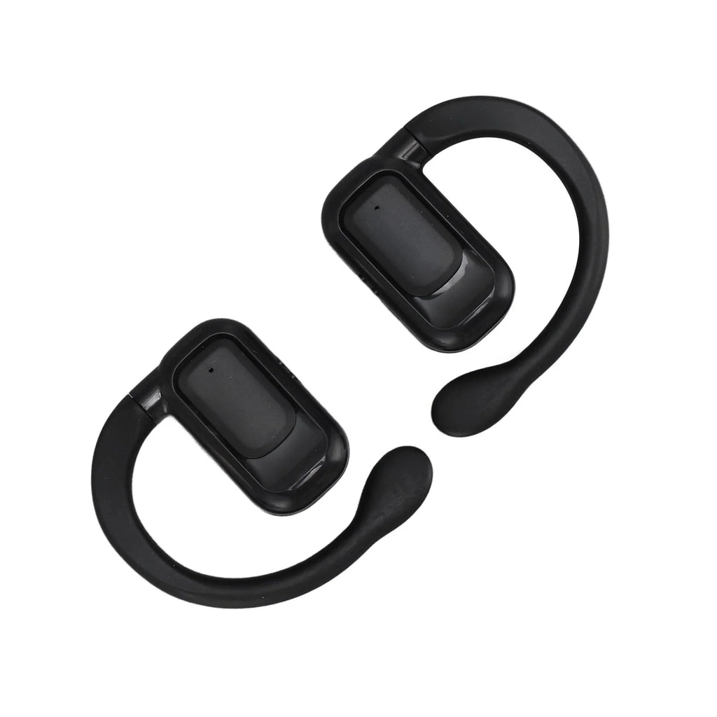 Translator Earbuds 144 Languages 3 Modes Bluetooth 5.3 Rechargeable Wireless Language Translator Earhooks Earbuds for Music Call Black