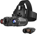 Head-Mounted Night Vision Goggles - Rechargeable Hands Free Night Vision Binoculars Goggles,1312Ft Digital Infrared Viewing for Adults,Include 32GB SD Card,8X Digital Zoom