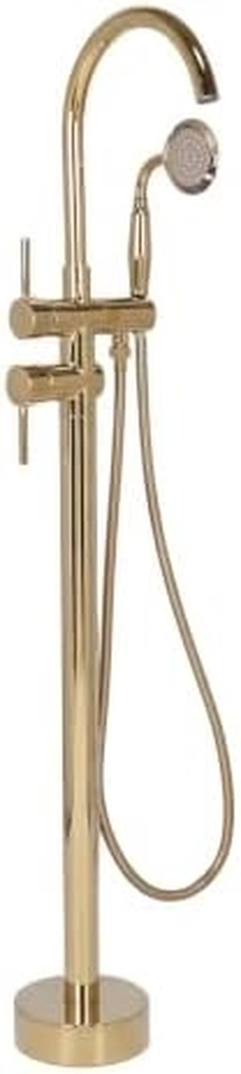 Generic High Flow Freestanding Tub Filler with Hand Sprayer