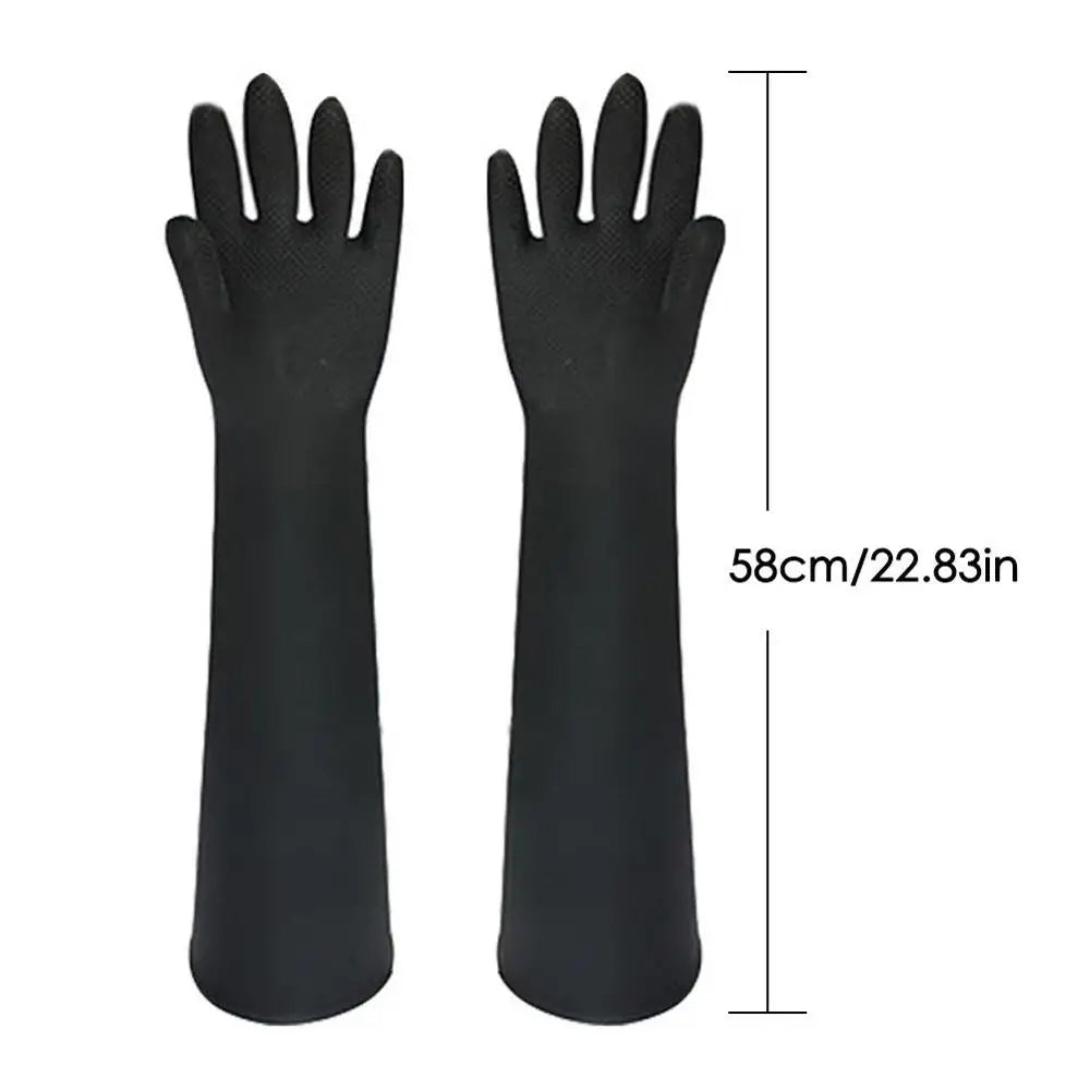 Pet Dog Cat Gloves Bite Scratch Resistant Animal Handling Protection Strong Tendon Animal Bath Waterproof Grooming Supplies