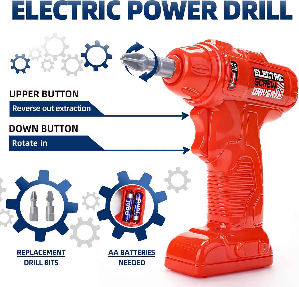 Workbench with Electric Drill Set