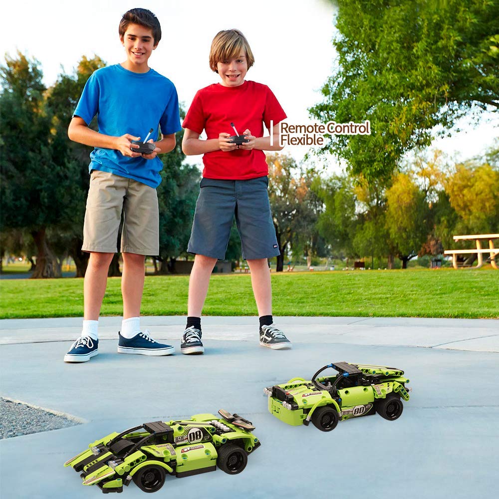 2-in-1 Build & Race Car