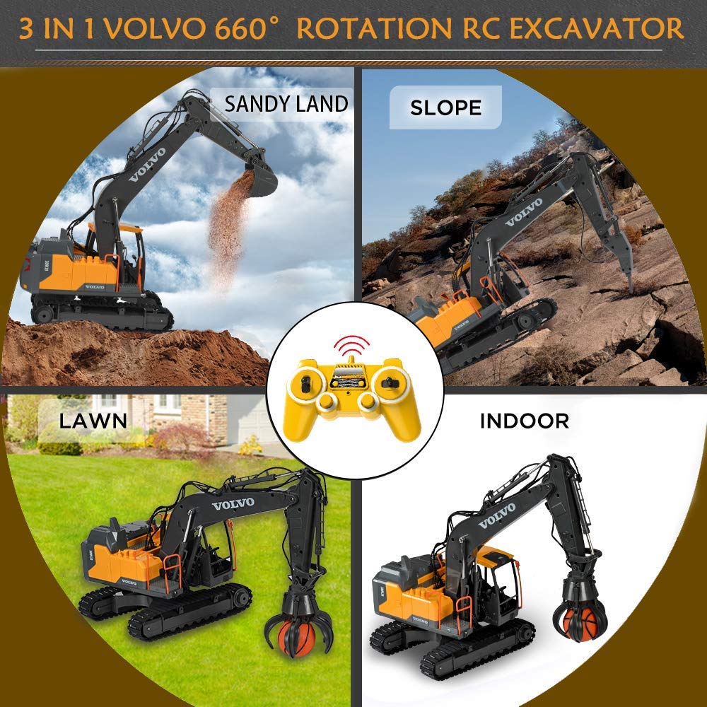 3 in 1 RC Construction Tractor