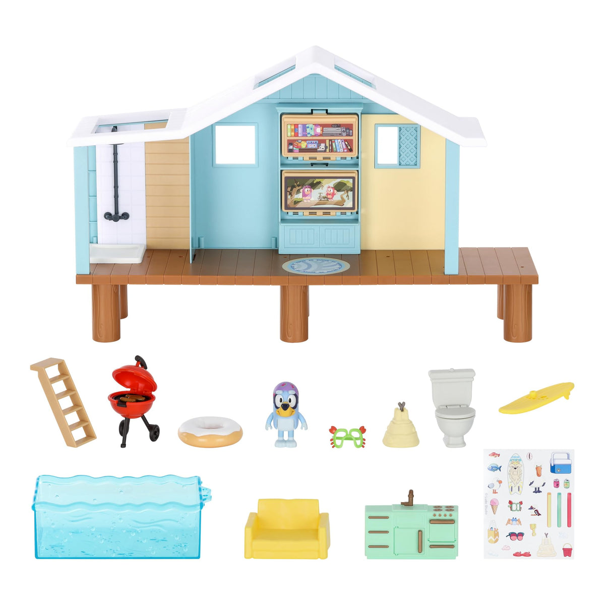 Bluey’s Beach Getaway Playset