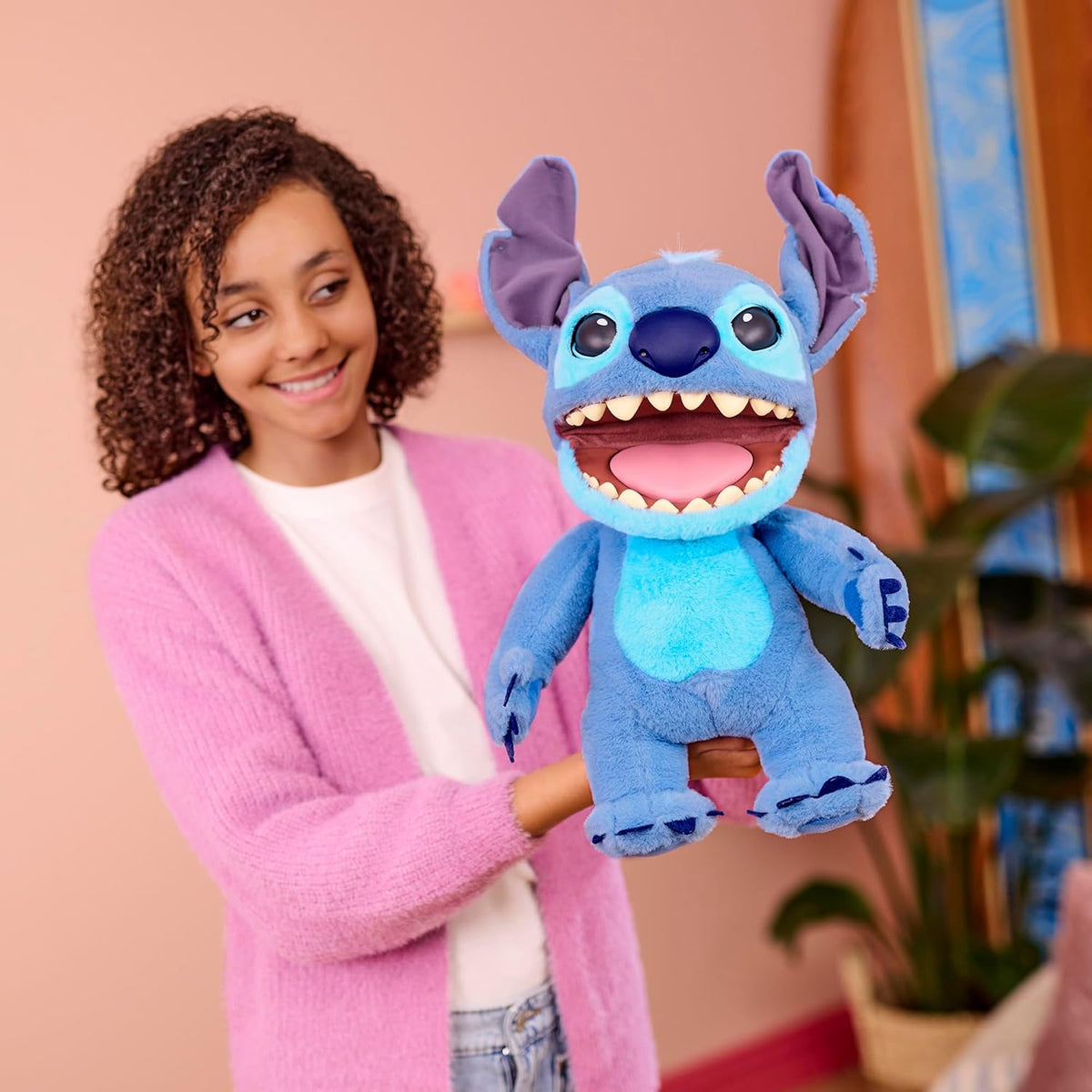 Interactive 18" Stitch Plush