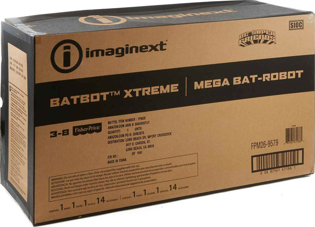 The Batbot Xtreme: Batman Playset for Preschool Superheroes