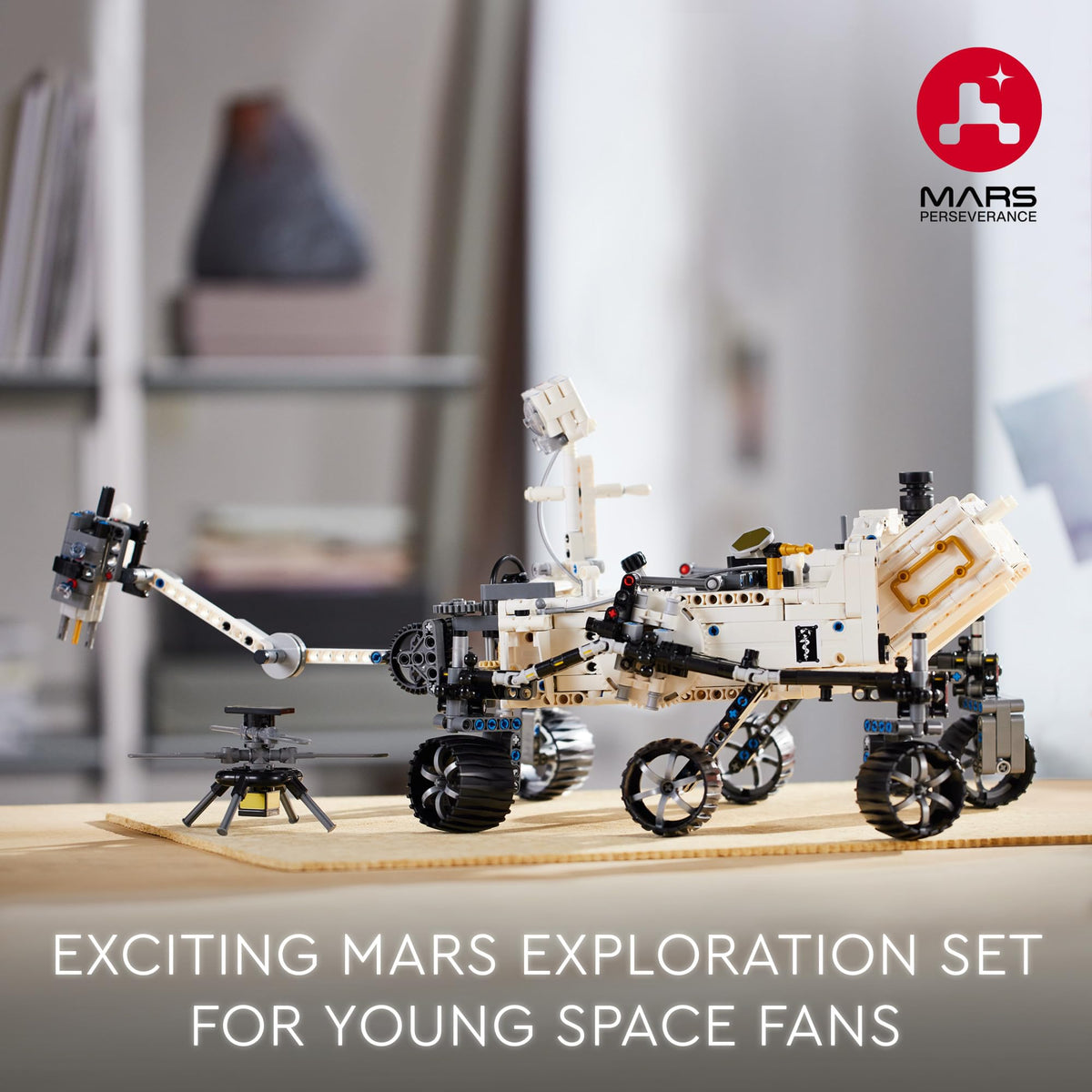 Mars Rover Adventure: LEGO Technic NASA Rover & Helicopter Set for Future Engineers
