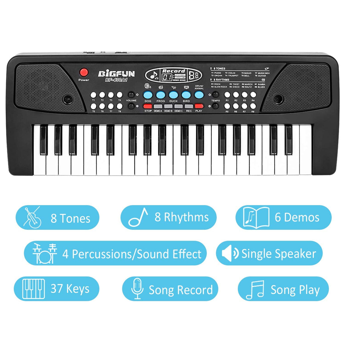 Portable Electronic Piano Keyboard