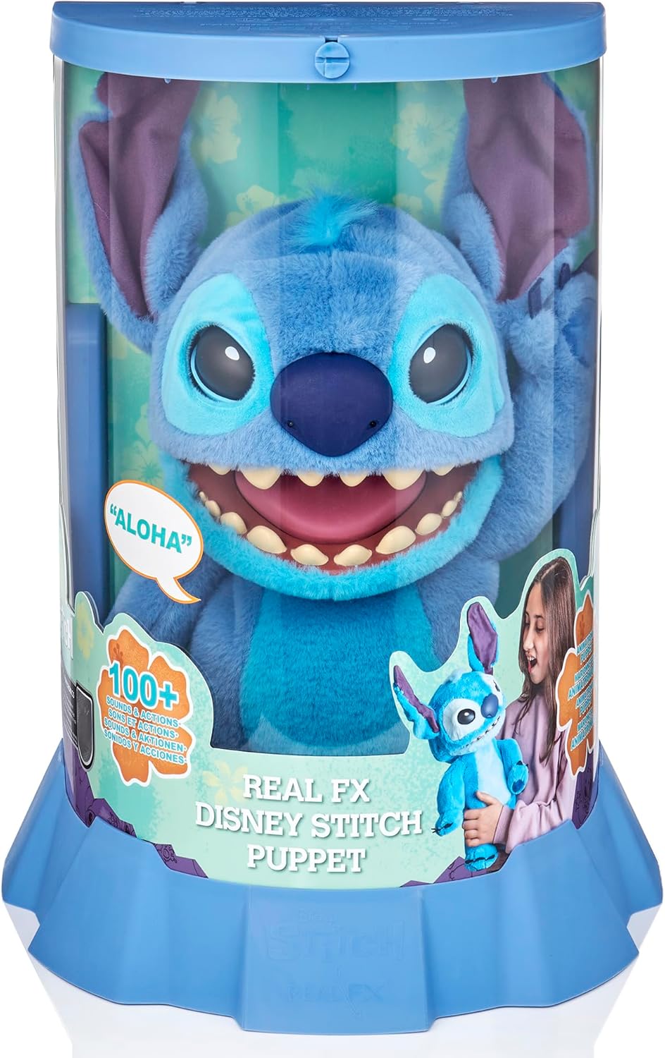 Interactive 18" Stitch Plush