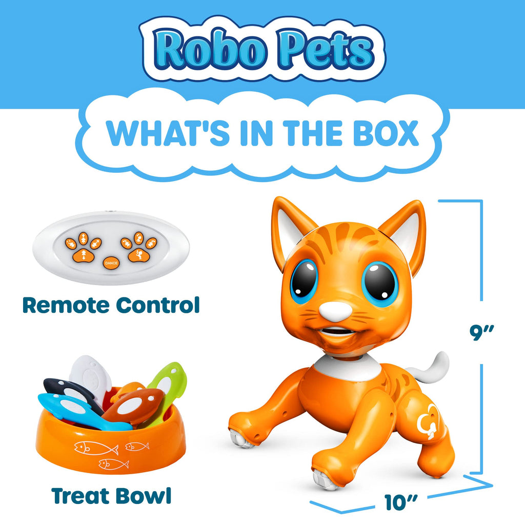 Interactive Robo Cat: Smart, Fun, Educational Remote Control Toy