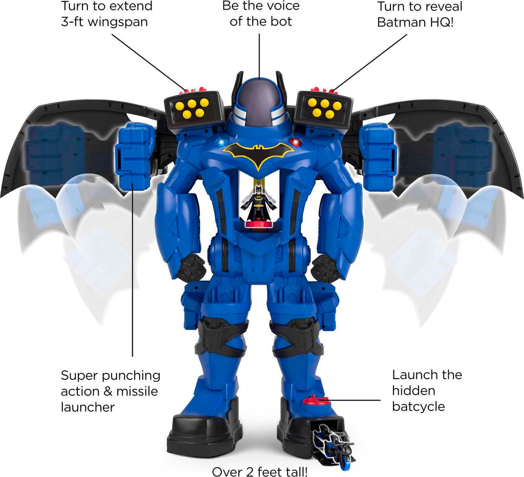 The Batbot Xtreme: Batman Playset for Preschool Superheroes