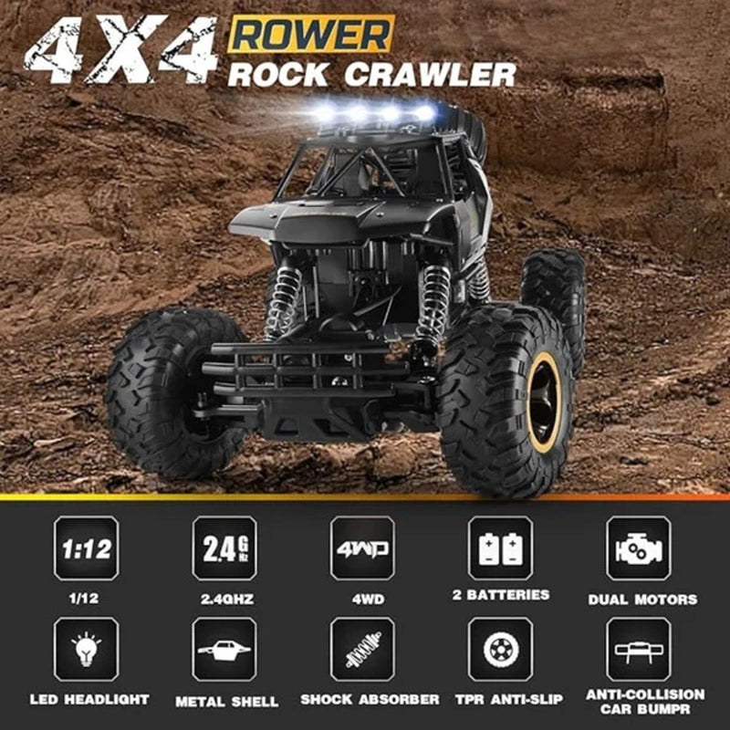 4DRC Rock Track Rechargeable Off-Road Vehicle, Banned Platform Temu