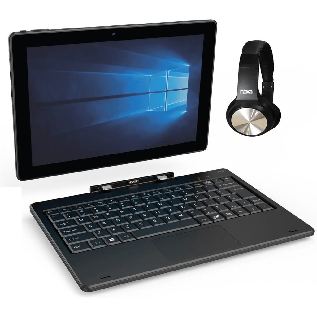 Naxa 2-In-1 Detachable 10.1" Core Tablet with Windows 11 - Refurbished