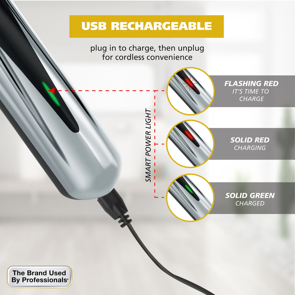 Premiere Series Lithium Trimmer with USB Charging for Men, 3023695