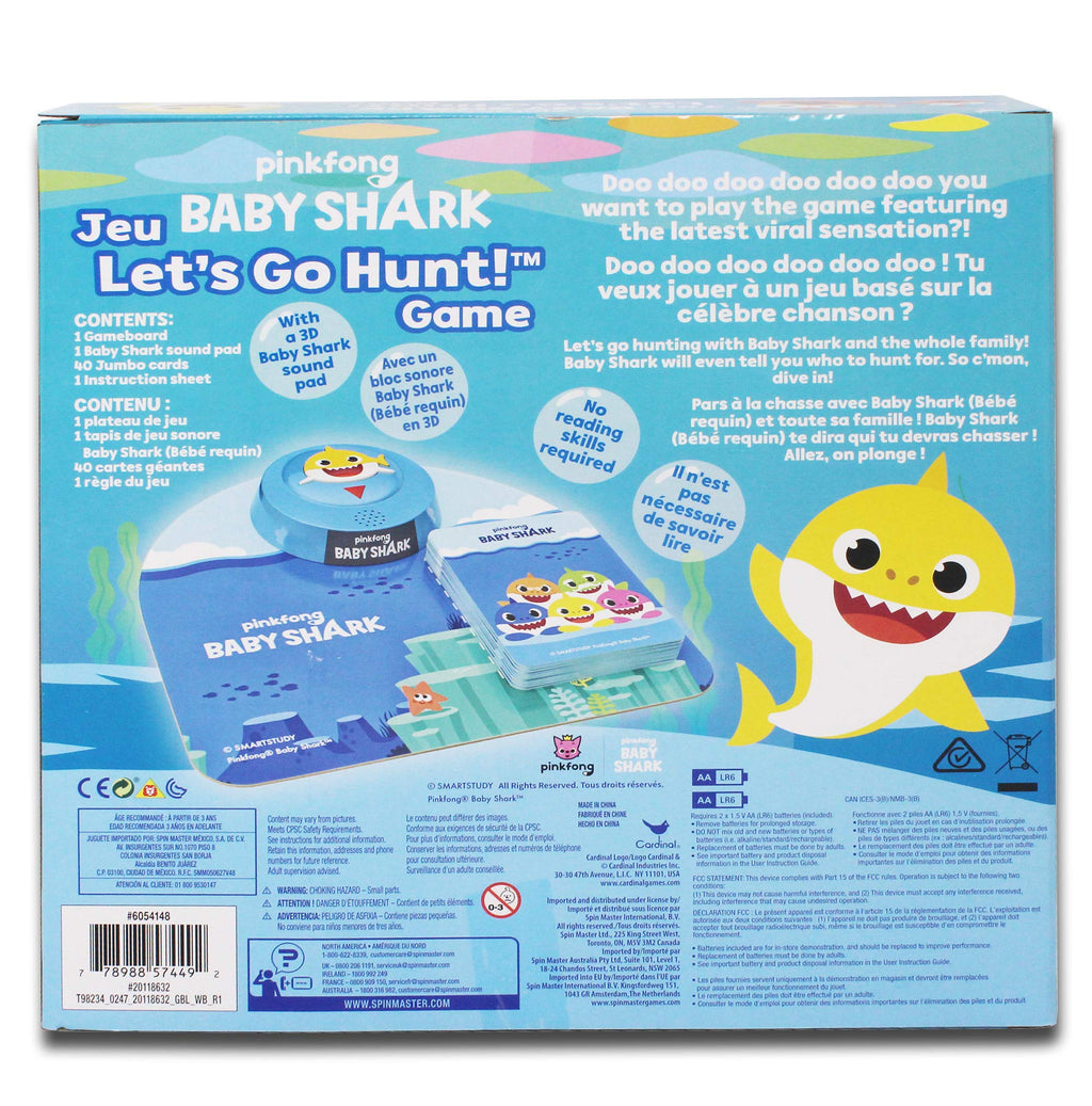 3D Baby Shark Card Game