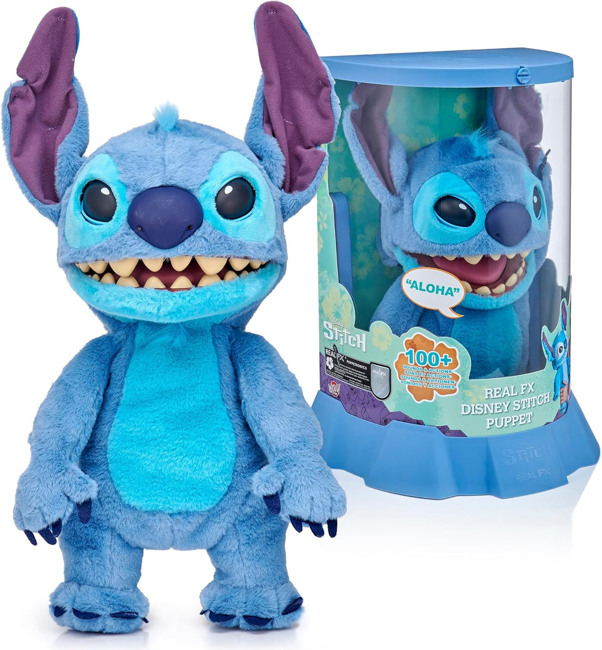 Interactive 18" Stitch Plush