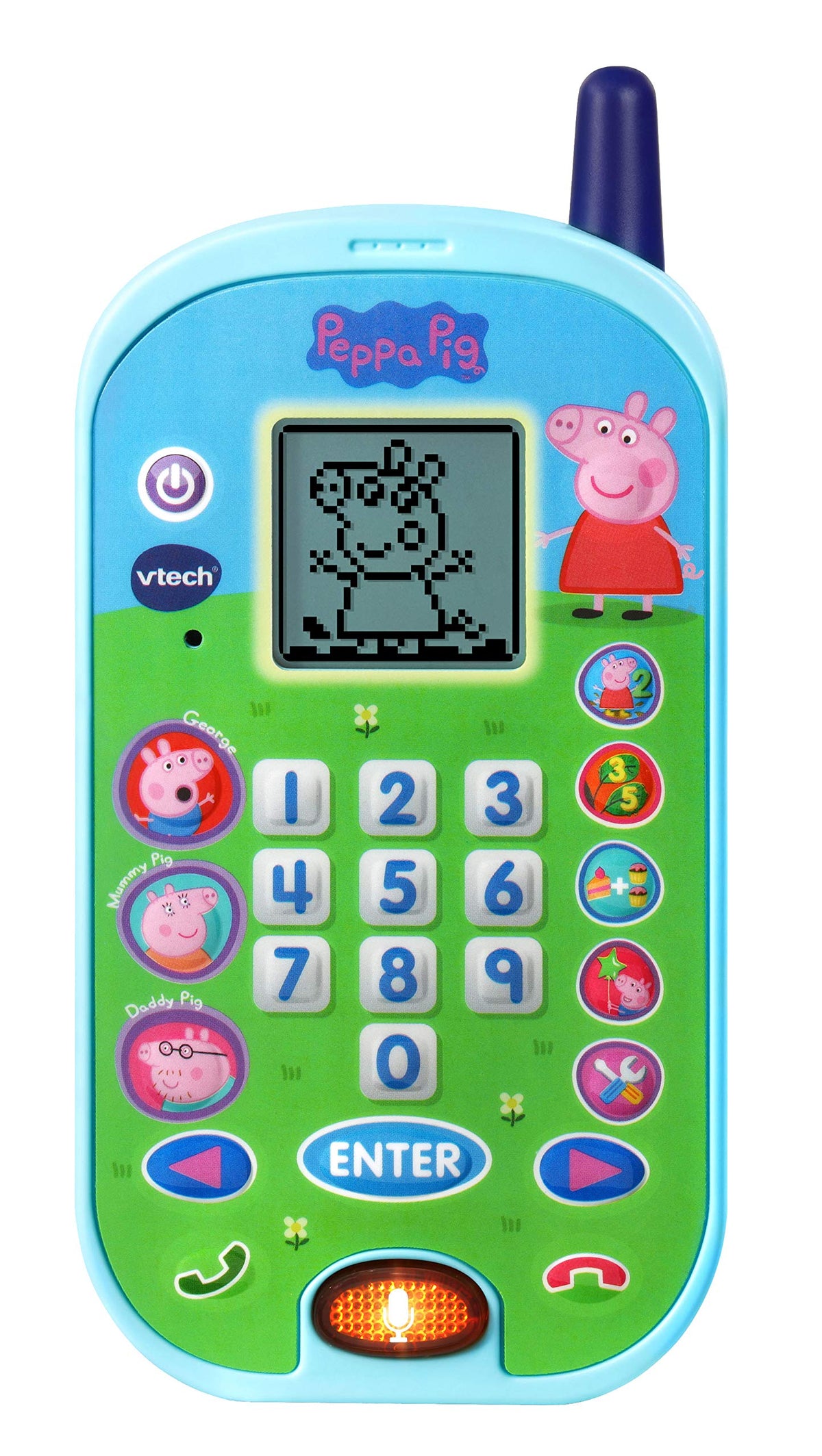 Peppa Pig Mobile Play set Let's Chat Learning Phone