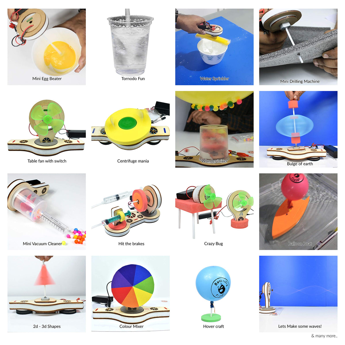STEM Electric Machines Projects Kit