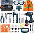 Junior Builder Adventure Workshop with Electric Drill and 43 Piece Tool Set