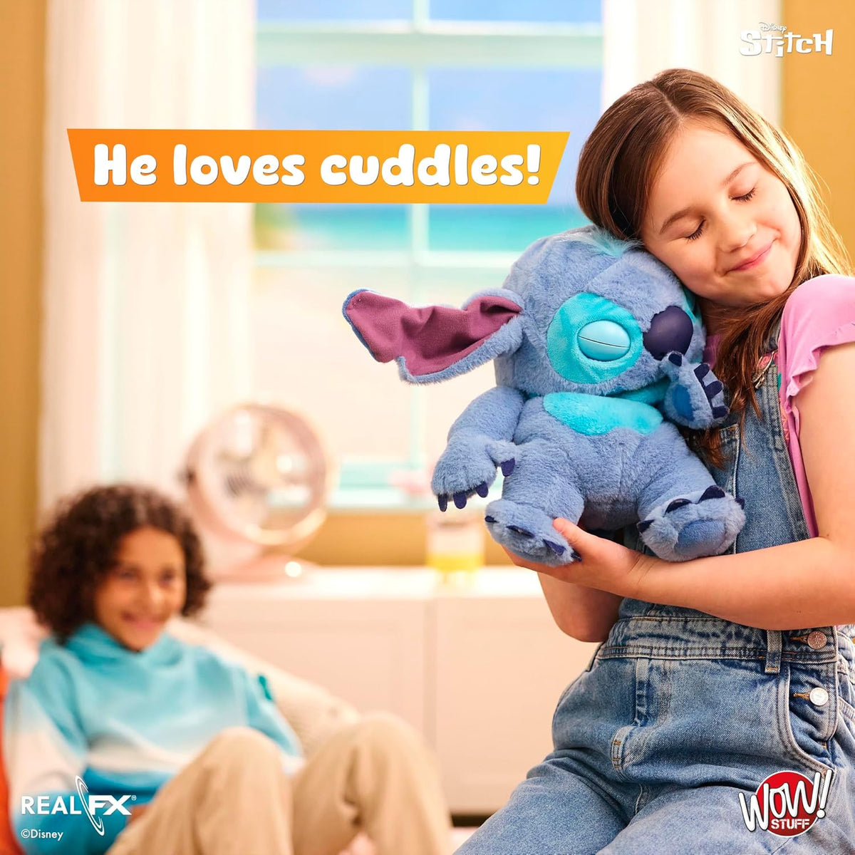 Interactive 18" Stitch Plush