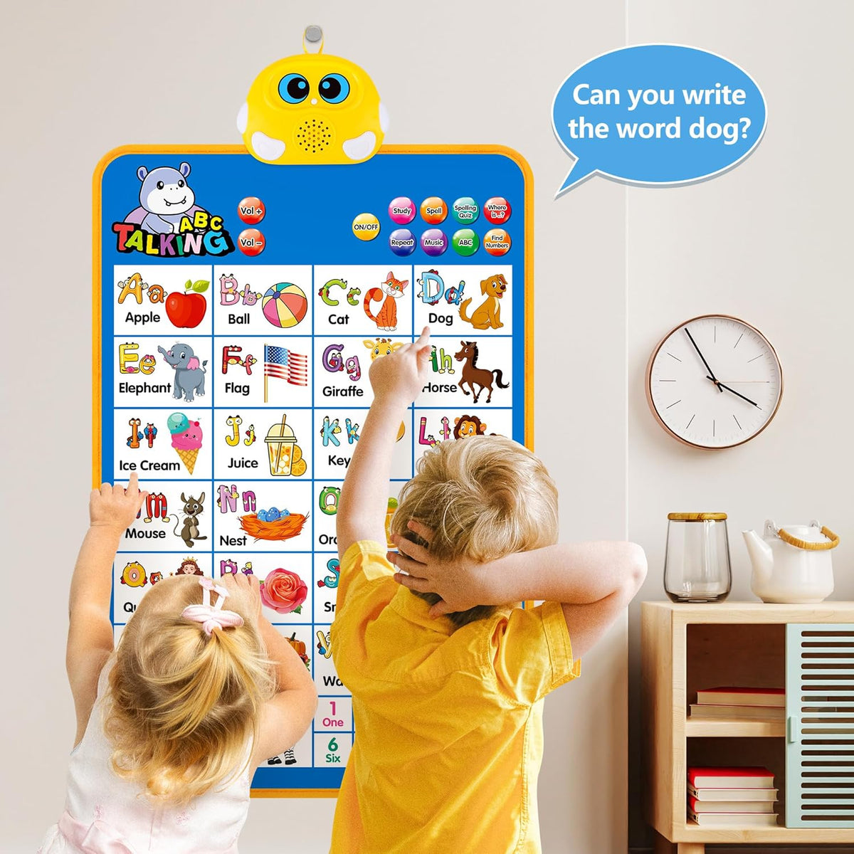 Interactive Alphabet Educational Wall Electronic Chart