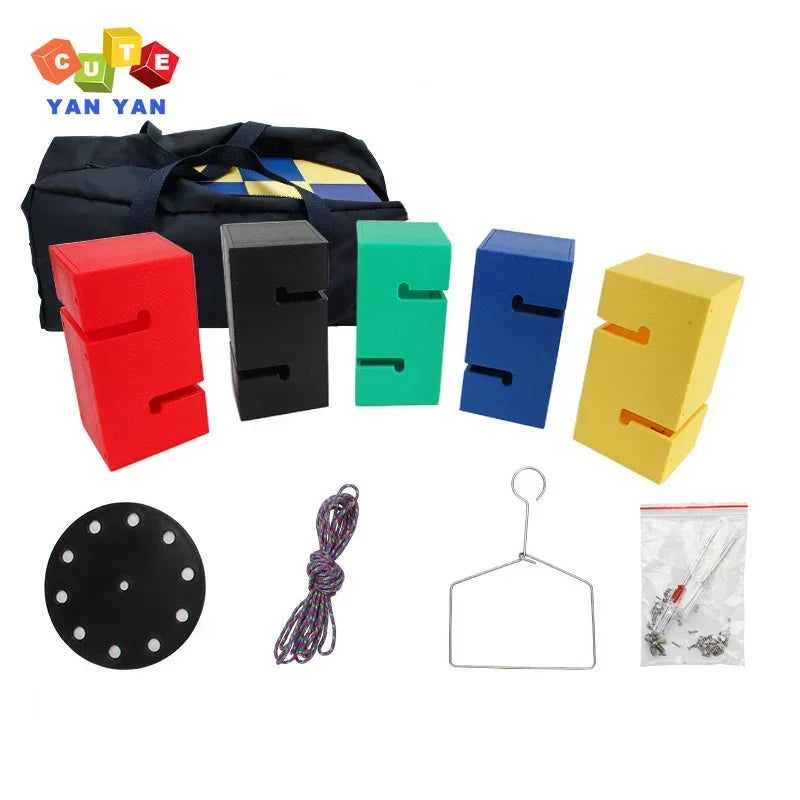 Teamwork Building Block Set Adult Team Building Activity Game for Team Outdoor Activities Game Corporate Office Ice Breaking Colleague Sport Day Track Field for People
