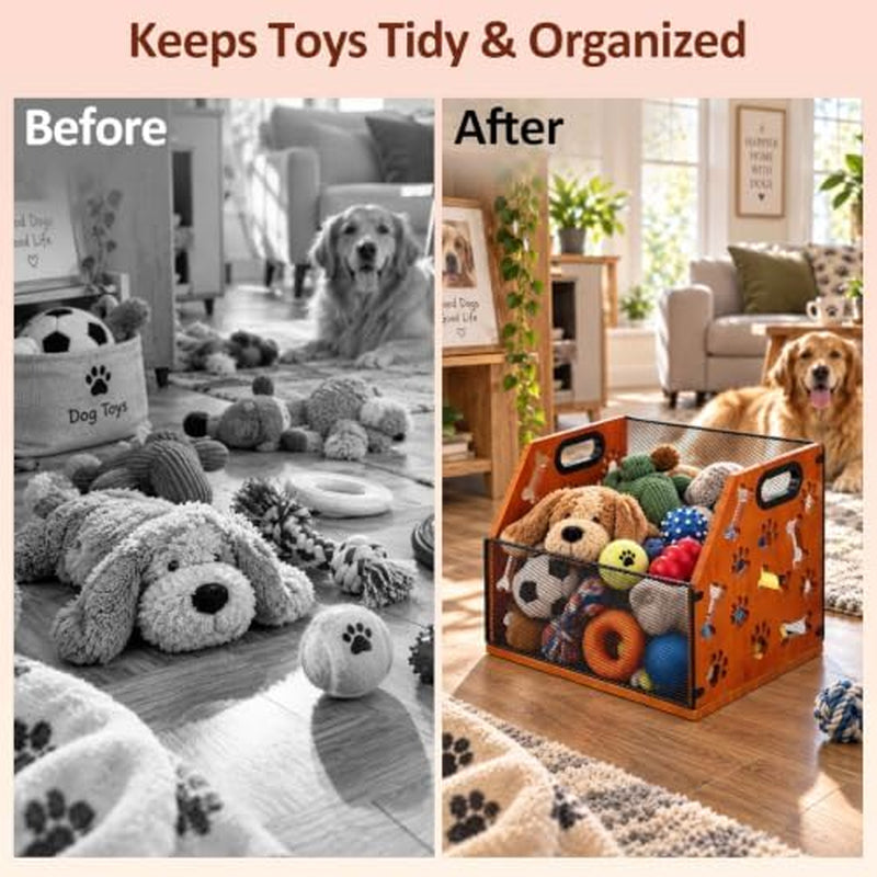 Dog Toy Basket