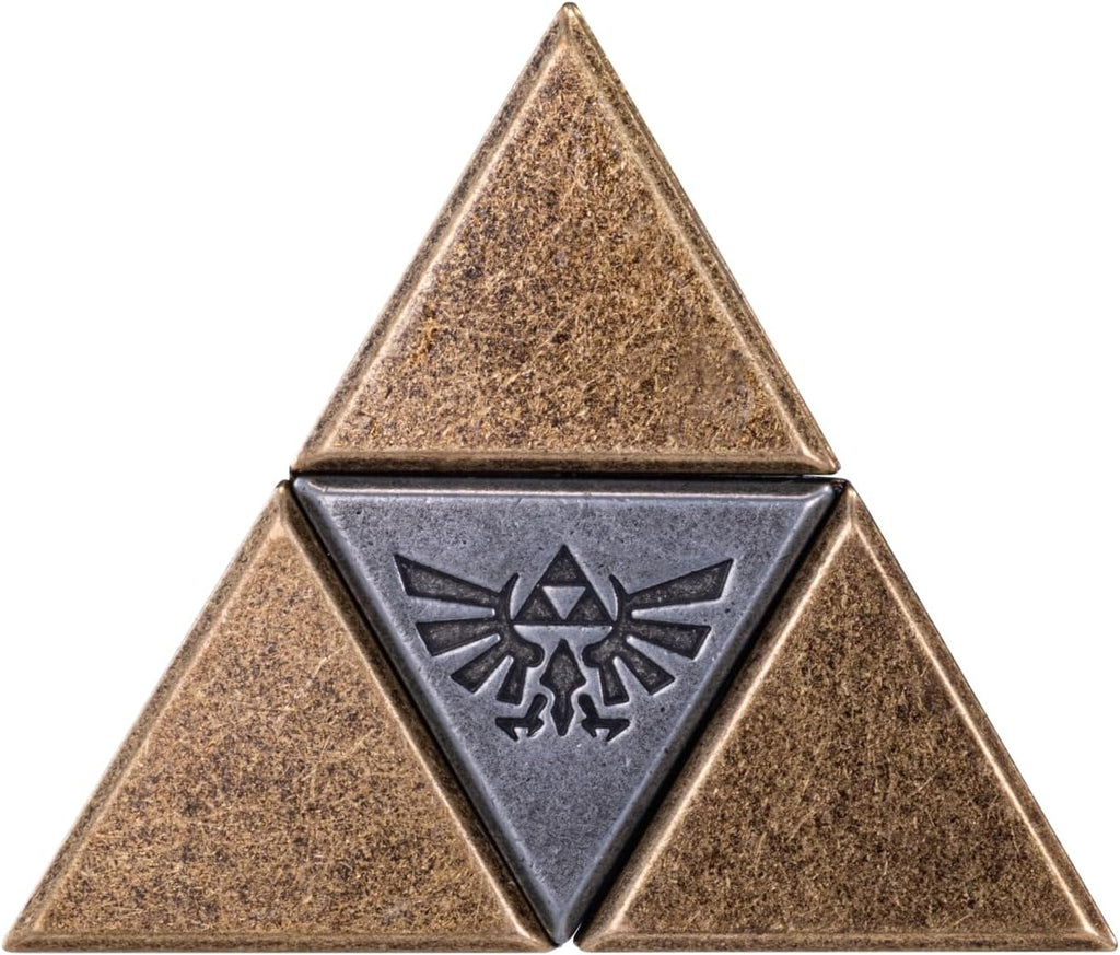 Bepuzzled, Legend of Zelda Triforce Hanayama Cast Brain Teaser Mensa Rated Level 5, for Ages 12 and Up