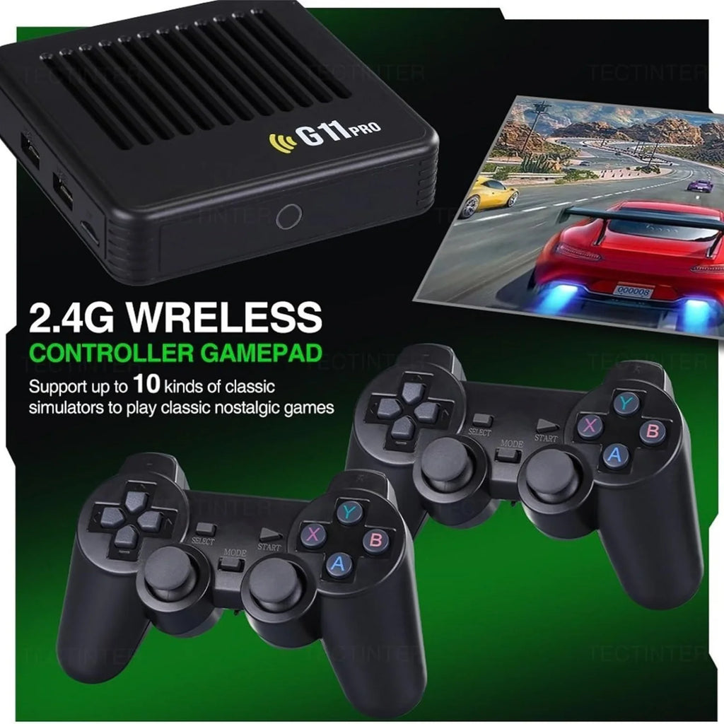 G11 Pro 4K HD Game Stick 256G Built-In 60000+ Retro Games